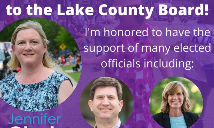 I am excited to announce today that I am running for re-election to the Lake County Board! Throughout the past three years representing District 15 on the Lake County Board, I have been incredibly proud of the thoughtful and responsible work we have done on behalf of our communities. I have been thrilled to call […]
