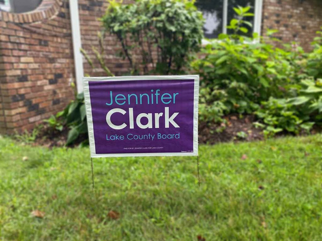 Jennifer Clark Yard Sign