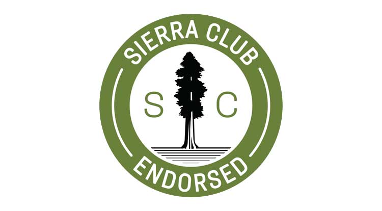 Sierra Club endorsed seal
